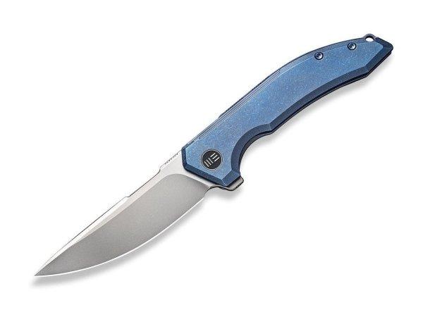 We Knife Quixotic WE21016-3 Blue Titanium CPM 20CV