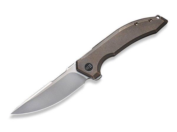 We Knife Quixotic WE21016-5 Bronze Titanium CPM 20CV