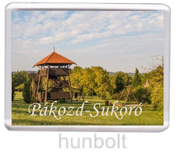 Pákozdi-Sukorói Arborétum, vadaspark hűtőmágnes (műanyag keretes)