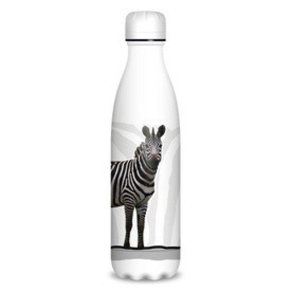 Duplafalú Fémkulacs-500ml Máté Bence- Zebra