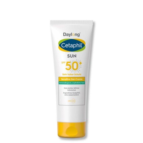 Daylong Zselés fényvédő krém SPF 50+ Cetaphil
(Sensitive Gel-Cream) 100 ml