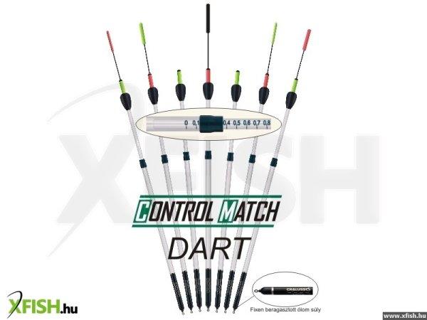 Cralusso Control Match Darttal Úszó 8Gr.