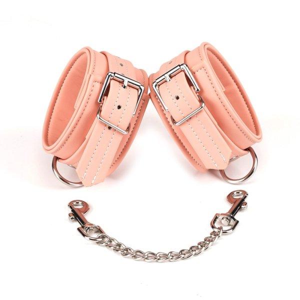  Pink Organosilicon Ankle Cuffs 