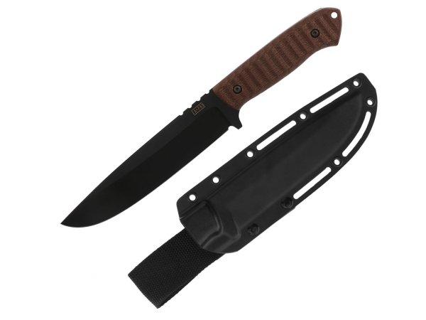 Za-Pas Expendable Toxic NMV Cerakote Micarta Brown kés