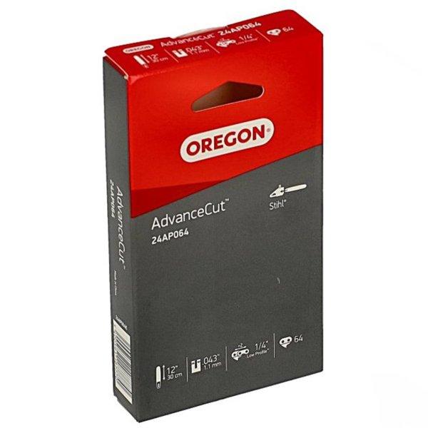 Oregon® AdvanceCut™ láncfűrész lánc - 1/4" - 1.1 mm - 64 szem -
Stihl® - 24AP064E - eredeti minőségi alkatrész*