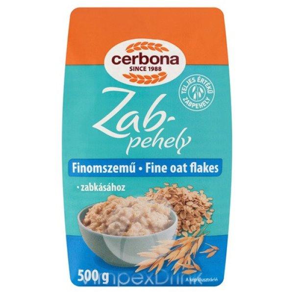 Cerbona Zabpehely (finom szemű) 500g /10/