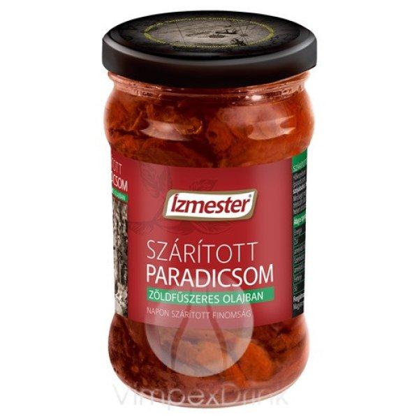 Ízmester Szárított paradicsom zöldfűsz.olajban 280g/180g