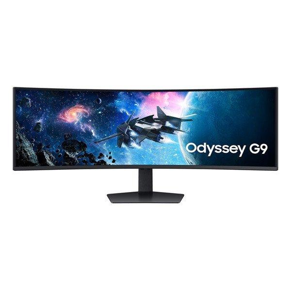 SAMSUNG Ívelt Gaming 240Hz VA monitor 49" G9 G95C, 5120x1440 DQHD 2K,
32:9, 450cd/m2, 1ms, HDMI,DP/USB