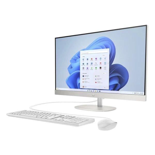 HP 27-cr0007ng All-in-One / AMD Ryzen 5 7520U / 16GB / 512GB NVMe / CAM / FHD /
AMD Radeon Graphics / Win 11 Home 64-bit All In One renew PC