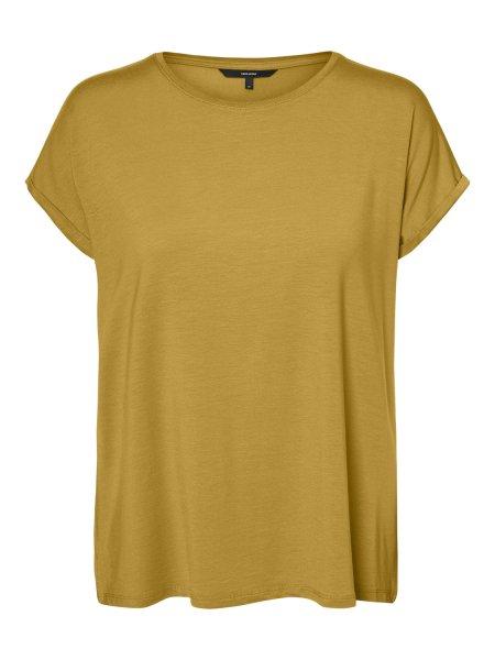 Vero Moda Női póló VMAVA Regular Fit 10284468 Golden Spice M