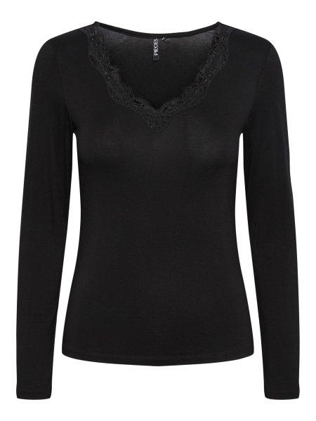 Pieces Női póló PCBARBERA Standard Fit 17141053 Black XL