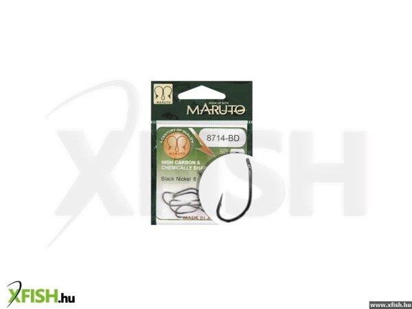 Maruto Carp Hooks Hc T.D.E.5° Bojlis Horog Barbed Forged Black Nickel 6