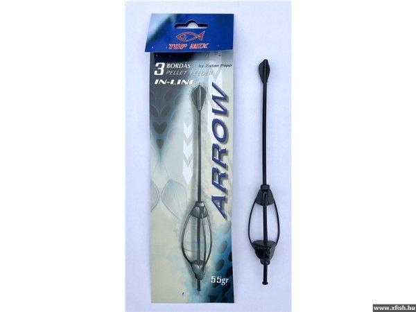 Top Mix Hárombordás Arrow Method Feeder Kosár 55 Gr