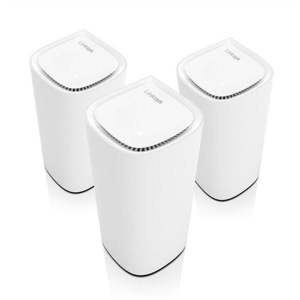 Linksys Velop Pro Mesh Router, Wifi 6E, 6Ghz, Tri-Band, AX5400,
1xWAN/LAN(1000mbps), MU-MIMO, MX6203, 3pk