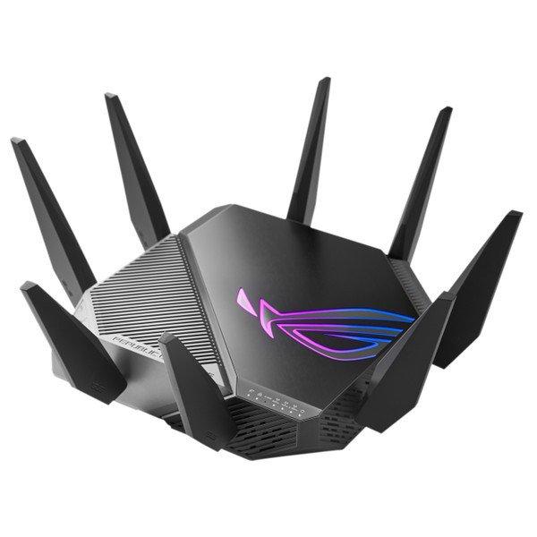 ASUS Wireless Router Tri Band AX11000 1xWAN(1Gbps) + 1xWAN/LAN(2.5Gbps) +
4xLAN(1Gbps), ROG RAPTURE GT-AXE11000