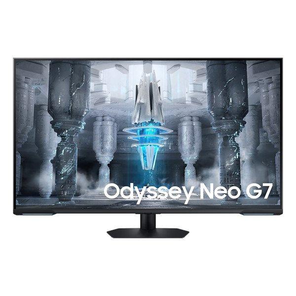 SAMSUNG Smart Gaming 144Hz VA monitor 43" G70NC, 3840x2160, 16:9, 400cd/m2,
1ms, 2xHDMI/DP/2xUSB/LAN/WiFi/Bluetooth