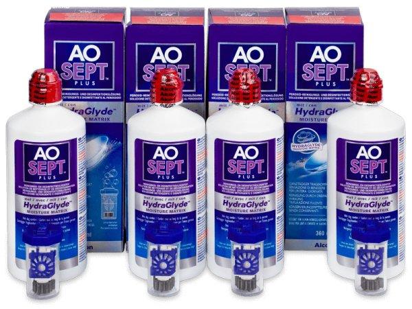 AOSEPT PLUS HydraGlyde 4x360 ml