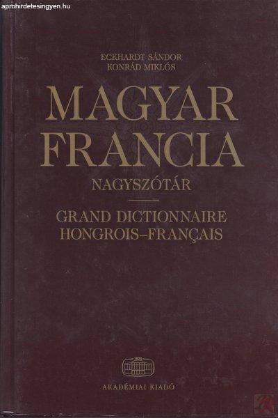 MAGYAR-FRANCIA NAGYSZÓTÁR