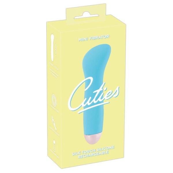 Cuties Mini Blue - akkus, G-pont vibrátor (türkiz)