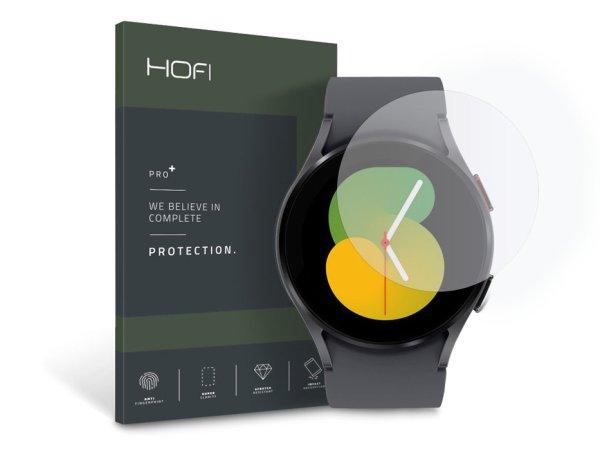 HOFI Glass Pro+ üveg képernyővédő fólia - Samsung Galaxy Watch 4 / 5 / 6 /
7 (44 mm) - átlátszó