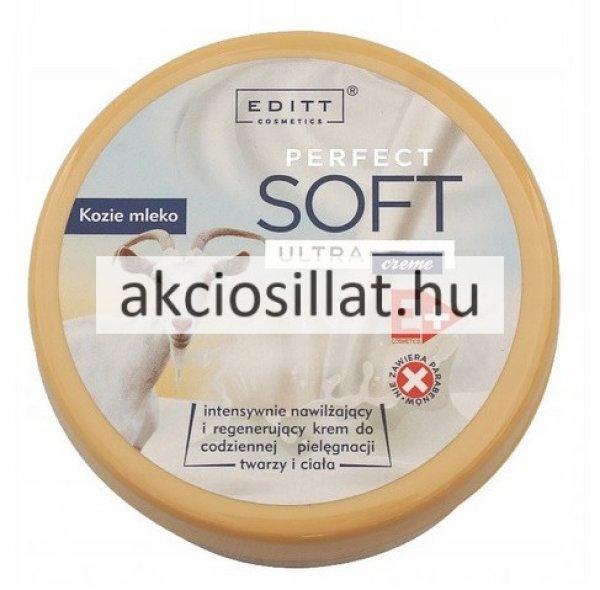 Editt Cosmetics Perfect Soft Ultra Kecsketej Parabénmentes arc és testkrém
190ml