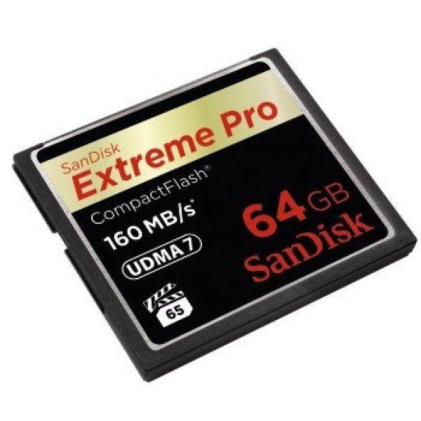 SanDisk Extreme Pro CompactFlash 64Gb (123844) SDCFXPS-064G-X46