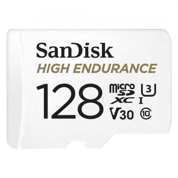 SanDisk High Endurance microSDXC memóriakártya 128GB, 100 MB/s, C10, U3, V30
(183567)