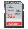 SanDisk SDHC ULTRA krtya 32GB, 120MB/s, CL10, UHS-I (186496