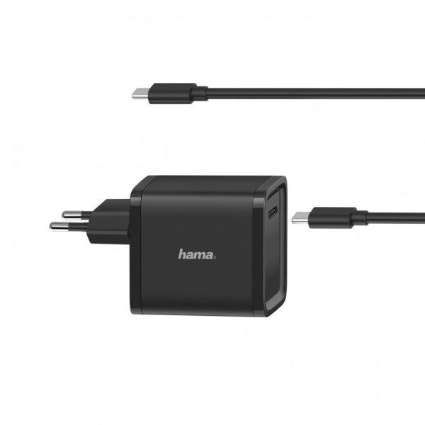 Hama univerzális hálózati USB Type-C töltő PD (5-20V,45W!) (200005)