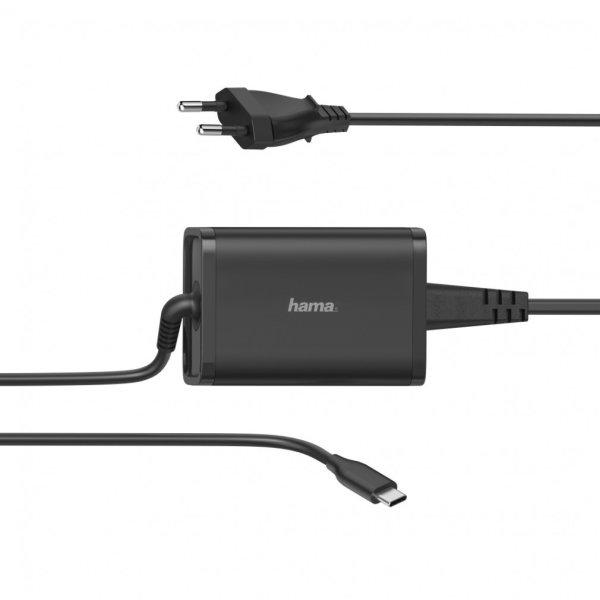 Hama univerzális hálózati USB Type-C töltő PD (5-20V,60W!) (200006)