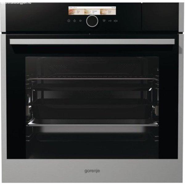 Gorenje BCS798S24X gőzsütő beépíthető