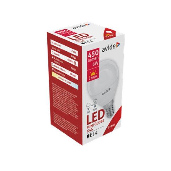 Avide ABMG14EW-6W izzó LED