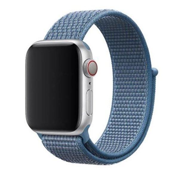 Mybandz APW422796 apple watch utángyártott rugalmas szövet óraszíj /kék/
42/44 mm