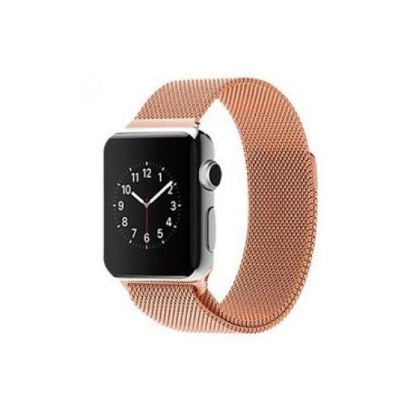 Mybandz APW381567 apple watch utángyártott milánói fém óraszíj /rosegold/
38/40 mm