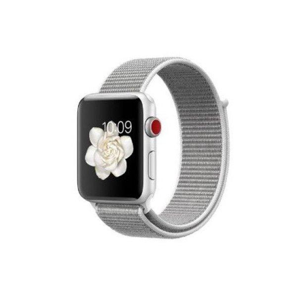 Mybandz APW381381 apple watch utángyártott rugalmas szövet óraszíj
/szürke/ 38/40 mm