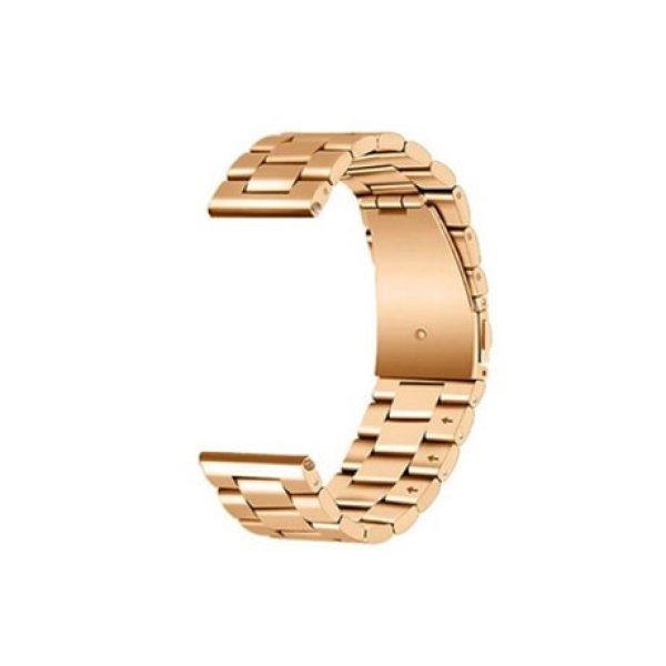 Mybandz 20SKU1585 klasszikus fém óraszíj / rosegold / 20mm