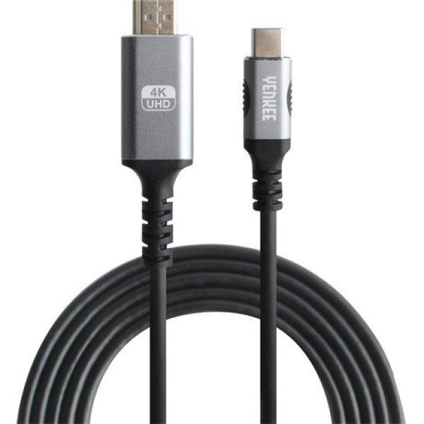 Yenkee YCU 430 adapter kábel usb c - hdmi