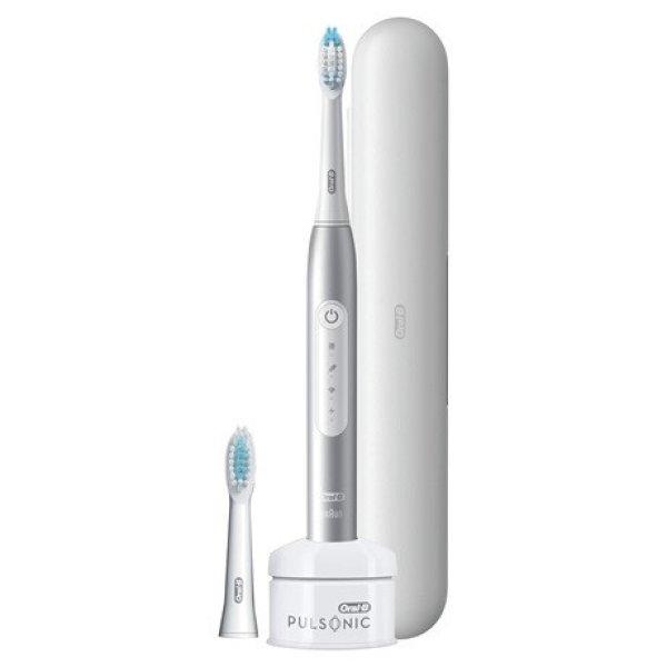 Oral-B PULSONIC SLIM LUXE 4500 PLATINUM elektromos fogkefe