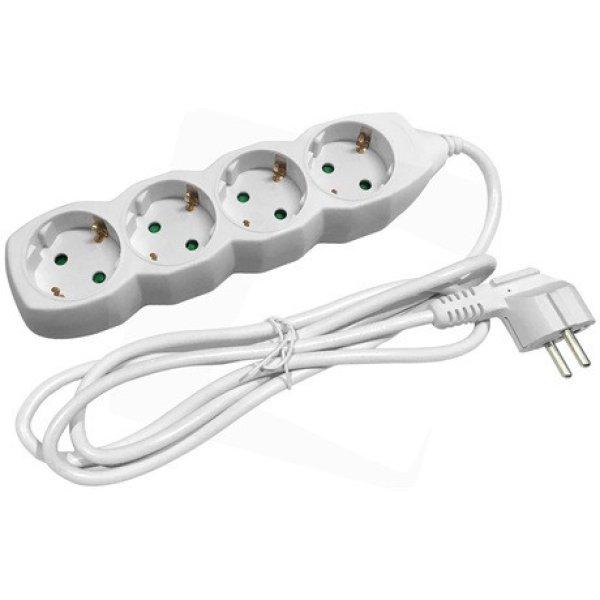 Entac ESE1.5G4-3 elosztó 4 foglalat 3m 3g1,5