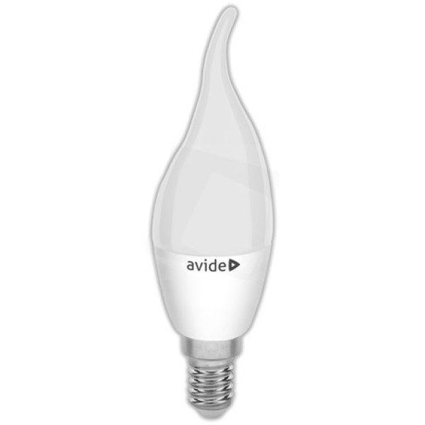 Avide ABC14NW-6W-FL led candle izzó flame 6w e14 nw 4000k