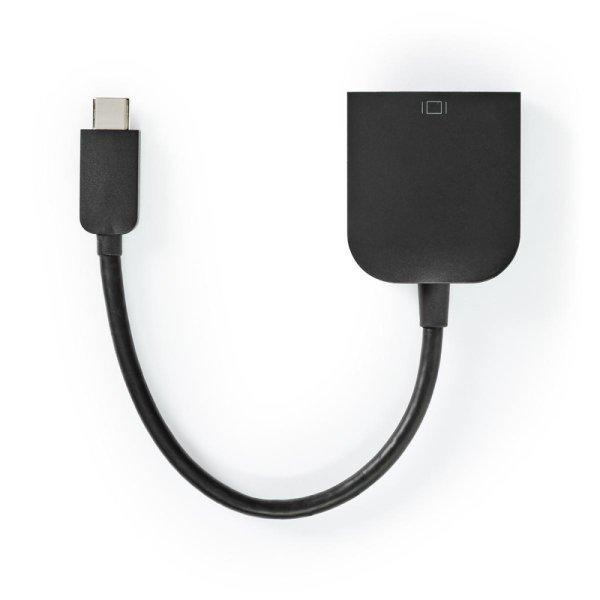 Nedis CCGP64852BK02 usb-c típusú adapterkábel