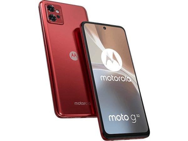 Motorola MOTO G32 DS (6/128GB), SATIN MAROON mobiltelefon