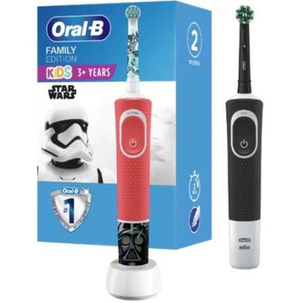 Oral-B D103 + D100 KIDS STAR WARS elektromos fogkefe