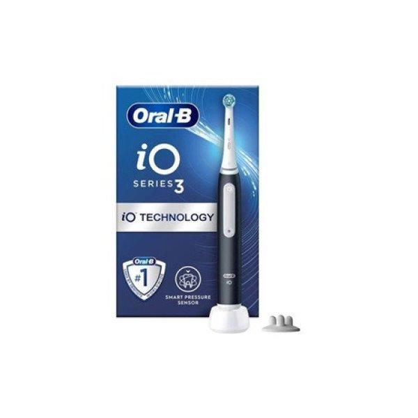 Oral-B IO3 MATT BLACK elektromos fogkefe