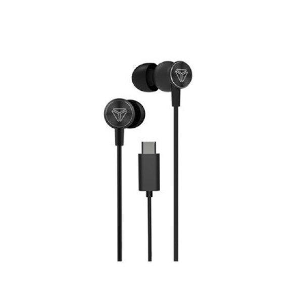 Yenkee YHP 505BK fülhallgató headset type-c