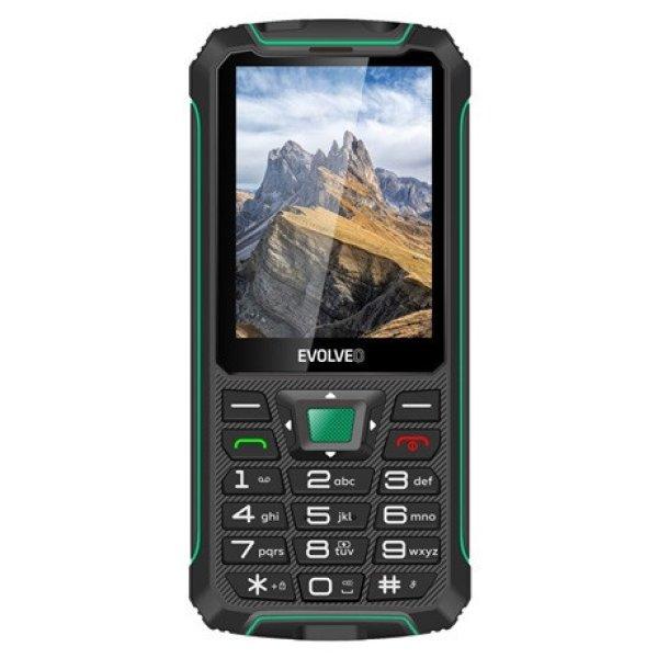 Evolveo STRONGPHONE W4 BLACK/GREEN mobiltelefon