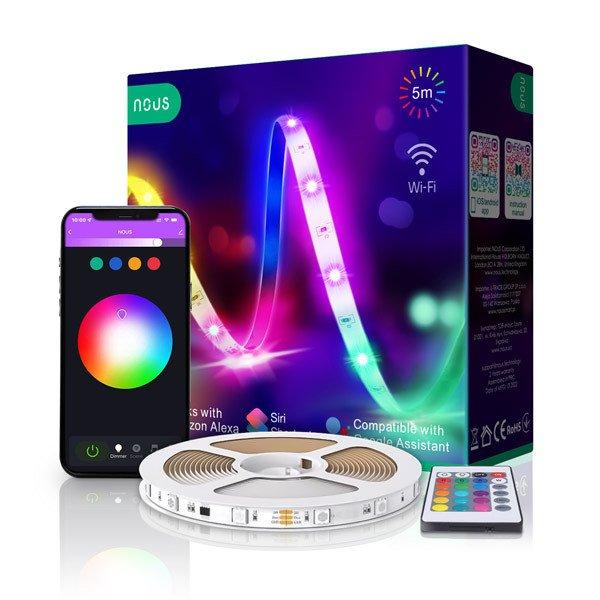 Nous Smart 5m RGB WIFI LED Strip F1