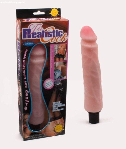 The Realistic Cock - Multispeed II. Vízálló élethű vibrátor - 26 cm