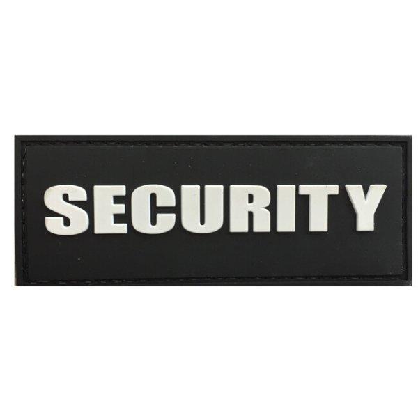 WARAGOD Tapasz 3D SECURITY fekete 8.8x3.4cm