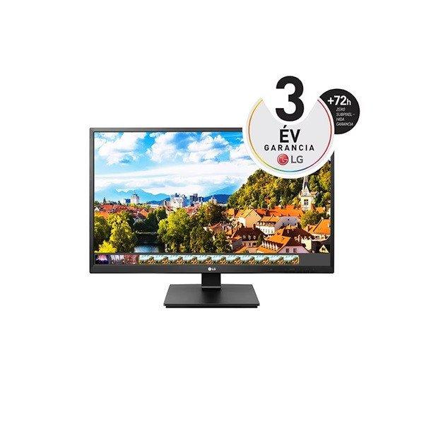 LG Monitor 24" B2B - 24BK55YP (IPS; 16:9; 1920x1080; 5ms; 5M:1, 250cd;
HDMI; DP; USB; Pivot; Speaker)